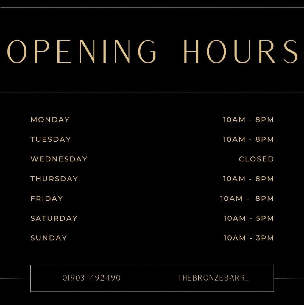 Sunbeds Littlehampton Opening Times