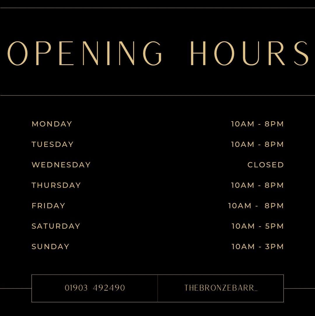 Sunbeds Littlehampton Opening Times